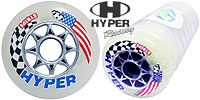 in-line kola Racing Hyper Stripe inline wheels kolečka